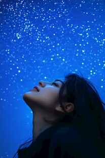 星空下的仰望