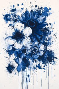 抽象花卉艺术