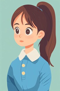 卡通女孩头像