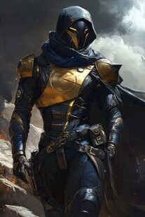 未来战士的坚定