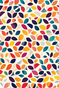 五彩斑斓的几何图案