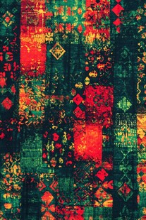 抽象艺术拼贴画