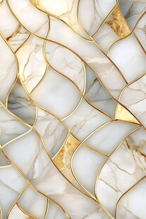 金色线条纹理大理石背景