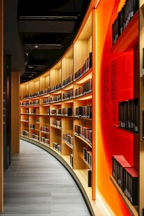 现代图书馆的曲线之美