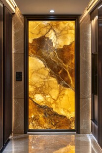 豪华大理石门设计
