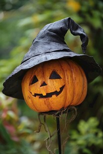 万圣节南瓜头装饰品