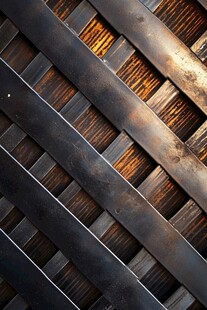 金属与木纹的交织