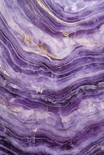 层次分明的紫水晶纹理