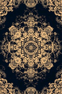 金色纹理抽象图案