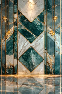 豪华大理石室内设计