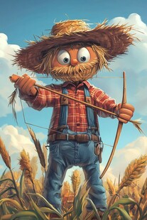 稻草人射箭的奇幻之旅