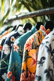 热带花卉衬衫系列