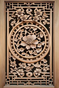 纵横交错的木雕艺术