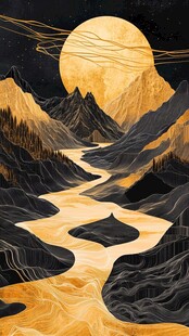 金色山谷之夜