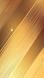 金色抽象线条艺术