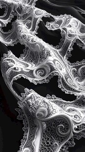 复杂的蕾丝图案