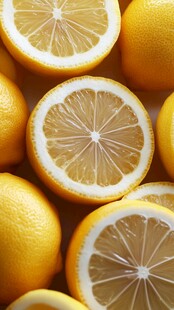 柠檬的清新魅力