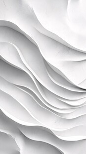 白色波浪纹理抽象图案