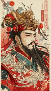 红袍龙凤冠 威仪天下