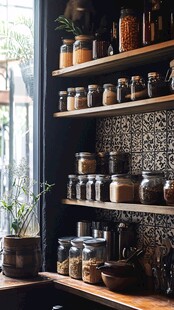 厨房食品储藏室