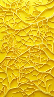 黄色抽象图案