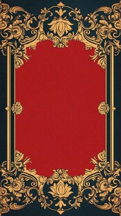 古典复古红色背景