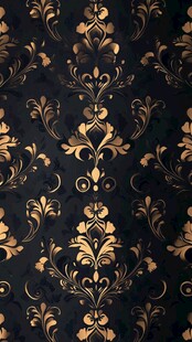 奢华黑金织锦纹理背景