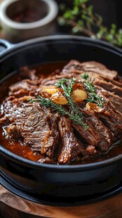 美味炖牛肉 香气扑鼻 色泽红亮