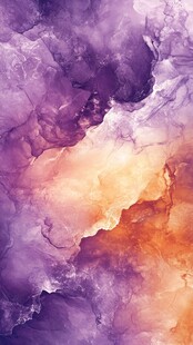 抽象的紫色和橙色纹理