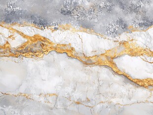 灰色与金色大理石纹理