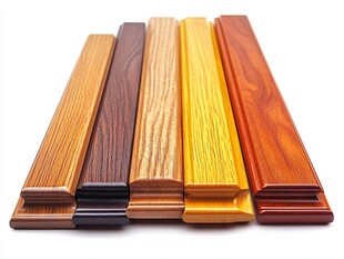 木质线条样品展示