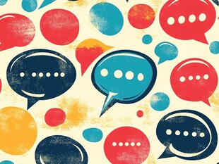 多彩对话框图案