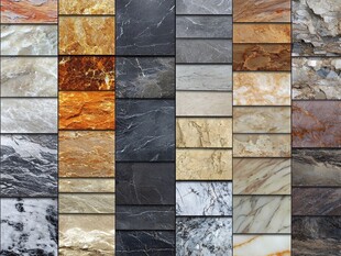 岩石纹理的多样性