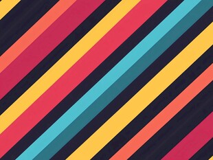 多彩斜条纹背景
