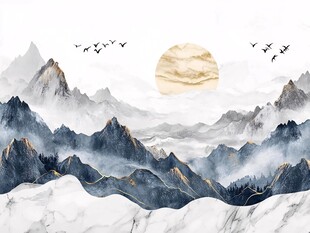 山水画中的抽象艺术