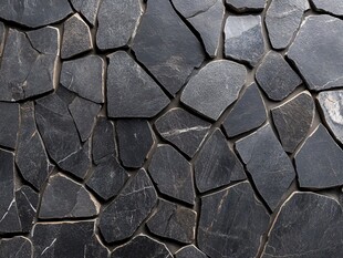 不规则石墙纹理