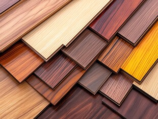 多彩木地板样品