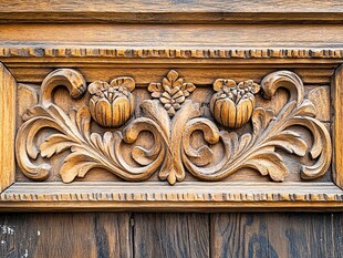 木雕花纹