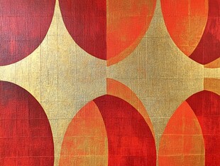 几何图案的抽象艺术