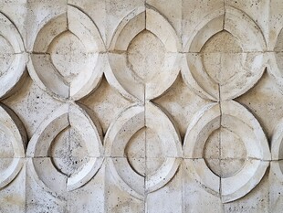 混凝土几何图案