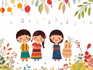 欢乐多彩的童年