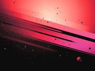 抽象的红黑空间