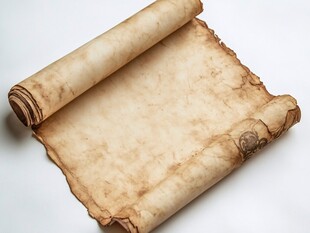 古老的卷轴文档