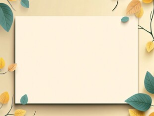 秋日主题纸艺作品