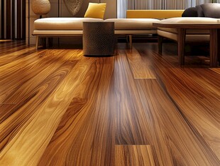 现代生活空间的木地板之美