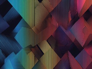 动态抽象几何图案