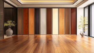 现代室内设计风格与木地板展示