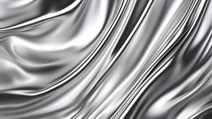 银色褶皱纹理背景