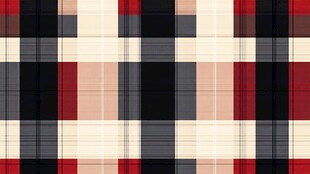 格子图案的纺织品设计