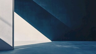 抽象的几何阴影